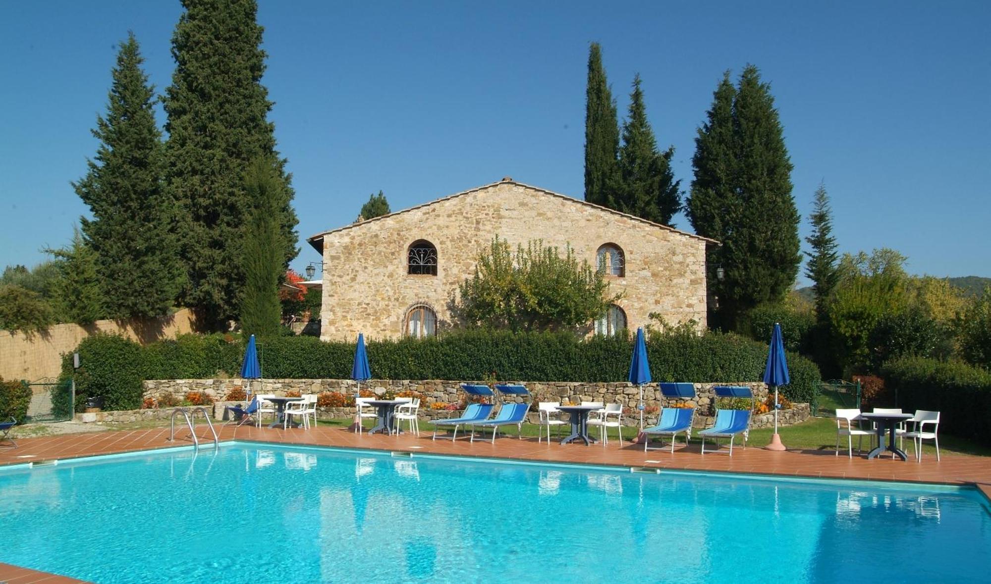 Hotel Belvedere Di San Leonino Кастелина ин Кианти Екстериор снимка